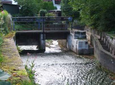 E-Werk Frammersbach - Wehranlage