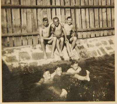 E-Werk Frammersbach - Bassin wurde erstes Schwimmbad von Frammersbach